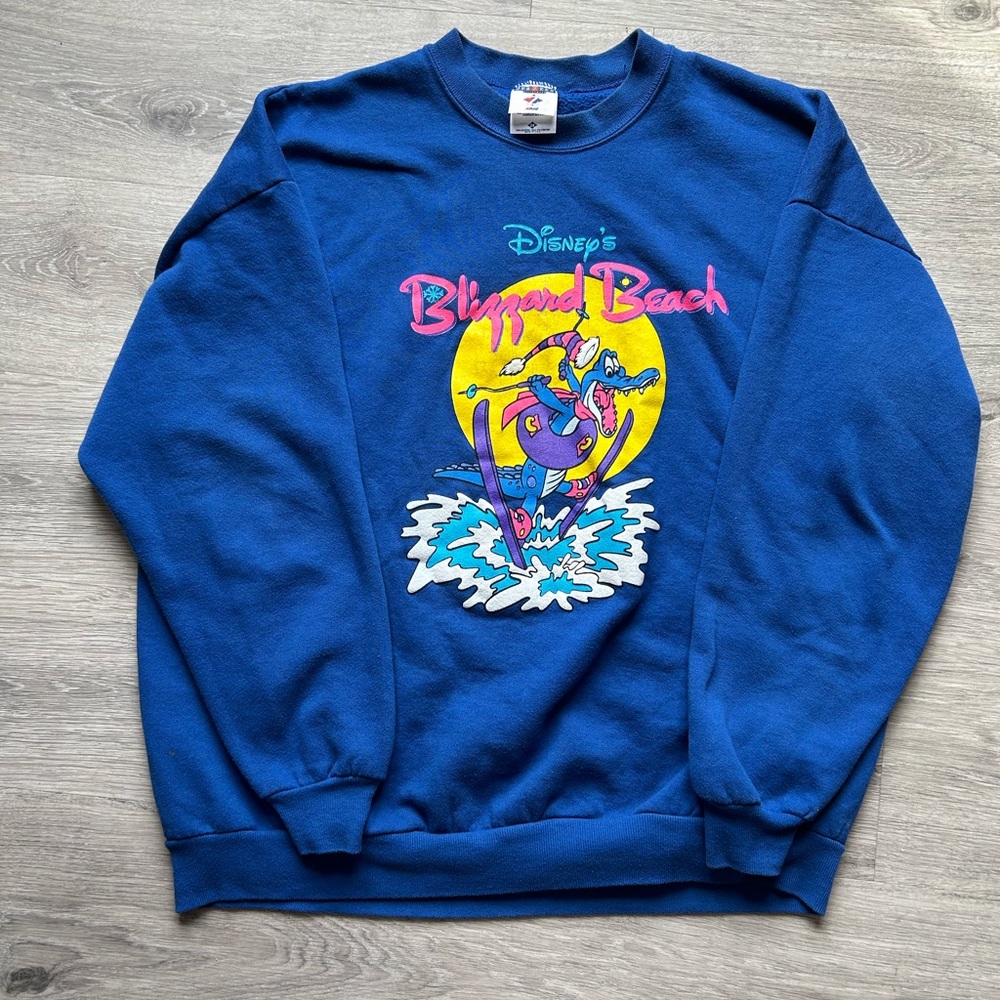 Disney Blue Sweater - Blipworld Beach Design